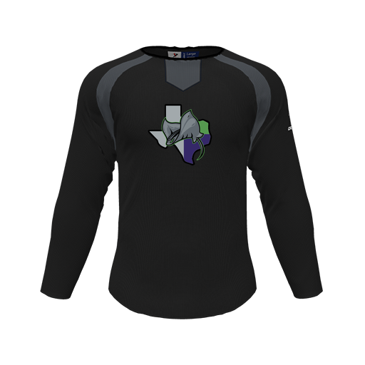 [CUS-DFW-PULL-FLC-CNK-LSL-BLK-YS-LOGO2] Pullover (Youth S, Black, Logo 2)