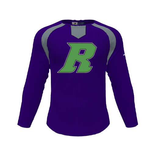 [CUS-DFW-PULL-FLC-CNK-LSL-PUR-YS-LOGO3] Pullover (Youth S, Purple, Logo 3)