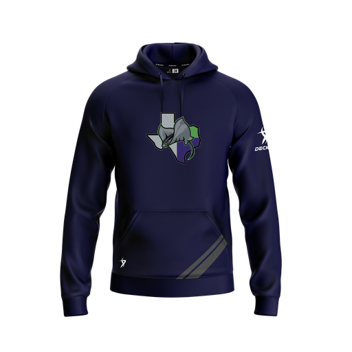 [FOLHSMNV-YXS-LOGO2] Decker Summit Hoodie (Youth XS, Navy, Logo 2)