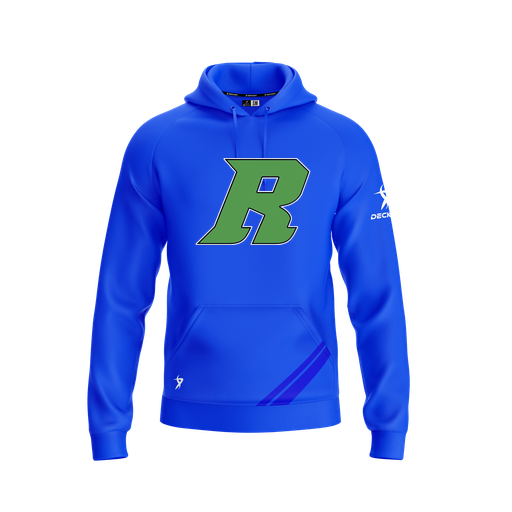 [FOLHSMRY-YXS-LOGO3] Decker Summit Hoodie (Youth XS, Royal, Logo 3)