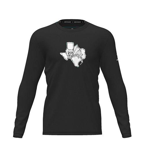 [CUS-DRIF-TEES-PER-CNK-LSL-BLK-YXS-LOGO2] Dri Fit Performance T-Shirt (Youth XS, Black, Logo 2, Long Sleeve)