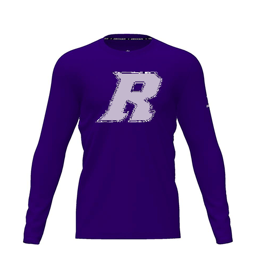 [CUS-DRIF-TEES-PER-CNK-LSL-PUR-YXS-LOGO3] Dri Fit Performance T-Shirt (Youth XS, Purple, Logo 3, Long Sleeve)