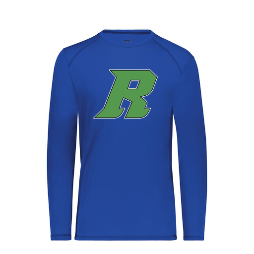 [6845.060.S-LOGO3] Men's SoftTouch Long Sleeve (Adult S, Royal, Logo 3)