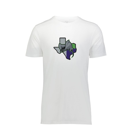 [FTSCUBWH-YS-LOGO2] Decker Youth Tri-Blend T-Shirt - Short Sleeve (Youth S, White, Logo 2)