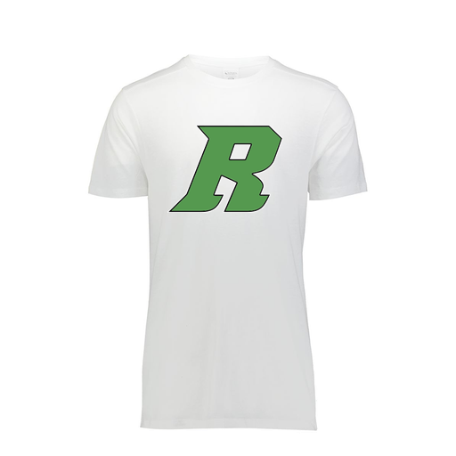 [FTSCUBWH-YS-LOGO3] Decker Youth Tri-Blend T-Shirt - Short Sleeve (Youth S, White, Logo 3)