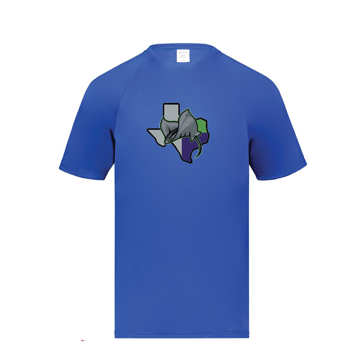 [2791.060.S-LOGO2] Youth Smooth Sport T-Shirt (Youth S, Royal, Logo 2)
