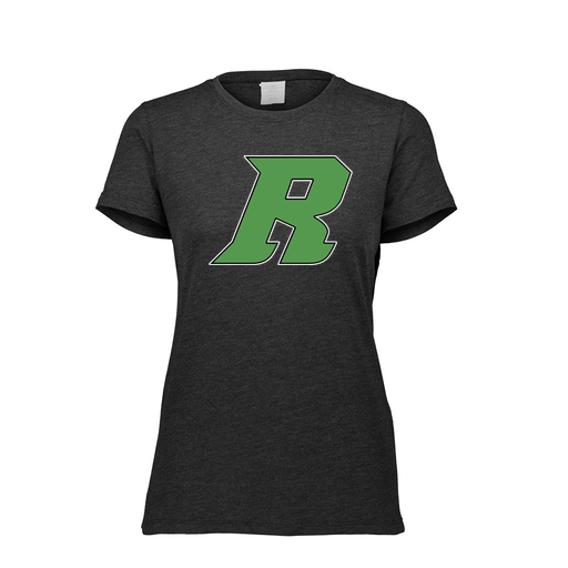 [FTSCUBBK-FAXS-LOGO3] Decker Women's Tri-Blend T-Shirt - Short Sleeve (Female Adult XS, Black, Logo 3)