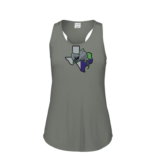 [3078.013.S-LOGO2] Ladies Tri Blend Tank Top (Female Adult S, Gray, Logo 2)