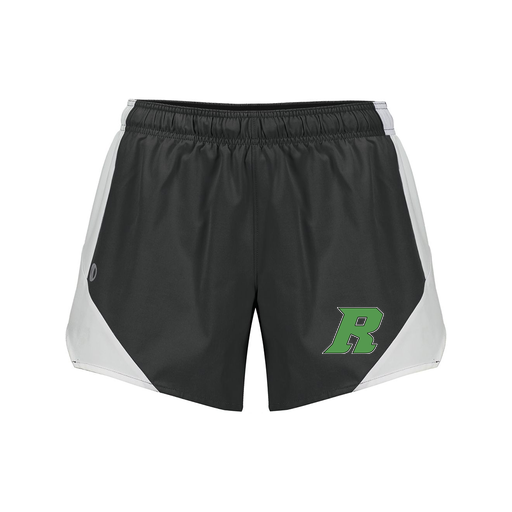 [229489.420.S-LOGO3] Girls Olympus Shorts (Female Youth S, Black, Logo 3)