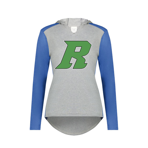 [6902.28V.XS-LOGO3] Ladies Vintage Hoodie (Female Adult XS, Royal, Logo 3)