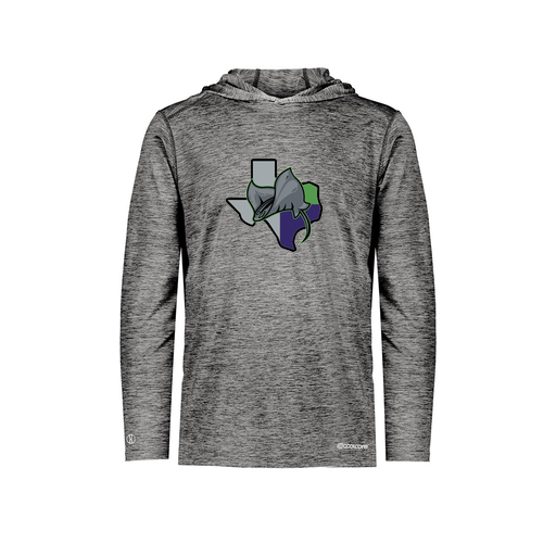 [FOLHCGBK-AS-LOGO2] Decker Men's Charge Hoodie (Adult S, Black, Logo 2)