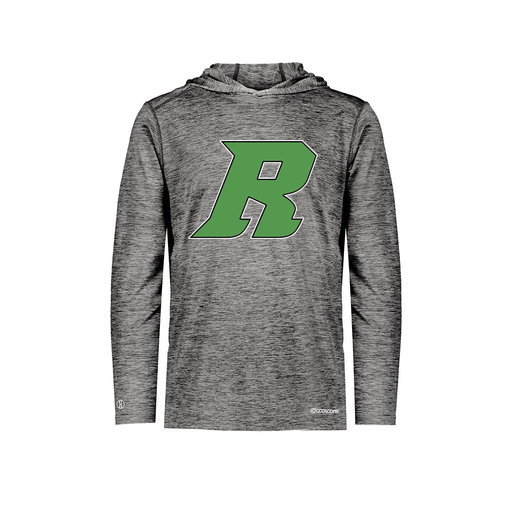 [FOLHCGBK-AS-LOGO3] Decker Men's Charge Hoodie (Adult S, Black, Logo 3)