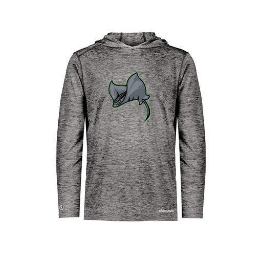 [FOLHCGBK-YS-LOGO1] Decker Youth Charge Hoodie (Youth S, Black, Logo 1)