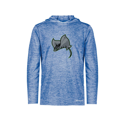 [FOLHCGRY-YS-LOGO1] Decker Youth Charge Hoodie (Youth S, Royal, Logo 1)