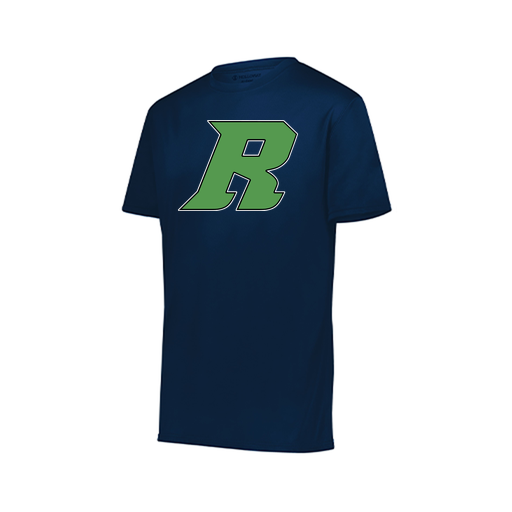 [222818.065.S-LOGO3] Men's Movement Dri Fit Shirt (Adult S, Navy, Logo 3)