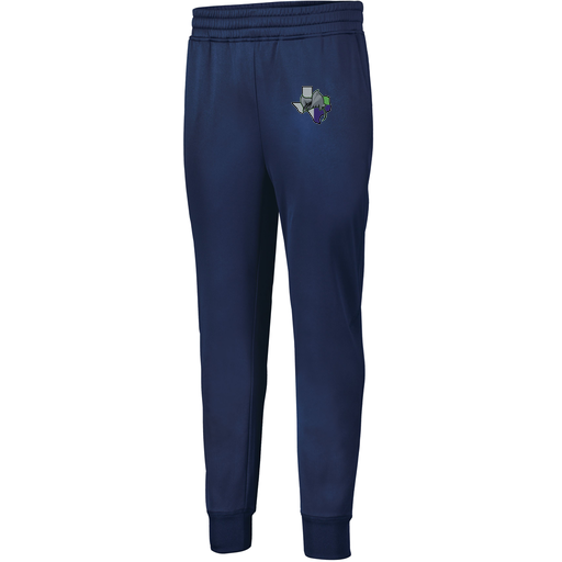 [5566.065.XS-LOGO2] Men's PERFORMANCE FLEECE JOGGER (Adult XS, Navy, Logo 2)