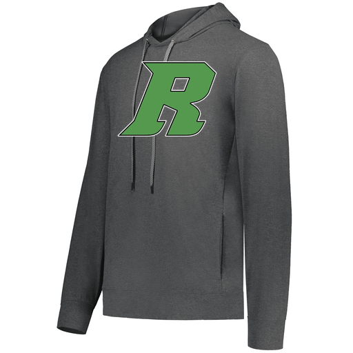 [222598.013.S-LOGO3] Men's Ventura Thin Knit Hoodie (Adult S, Gray, Logo 3)