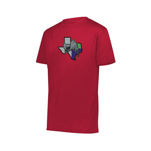 [222819.083.XXS-LOGO2] Youth Movement Dri Fit Shirt (Youth XXS, Red, Logo 2)