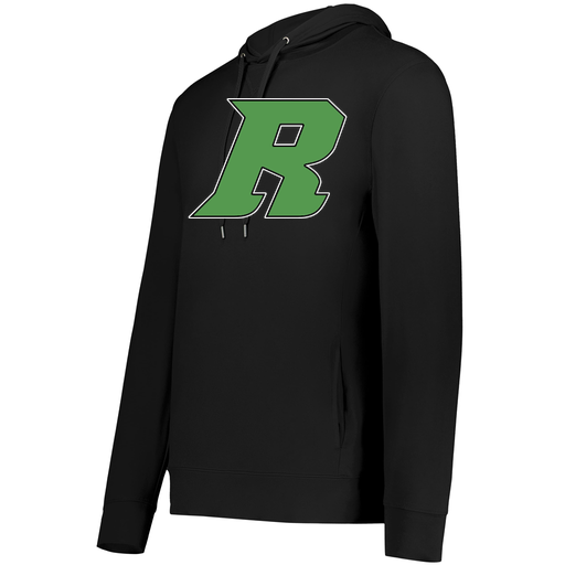 [222698.080.S-LOGO3] YOUTH VENTURA THIN KNIT HOODIE (Youth S, Black, Logo 3)