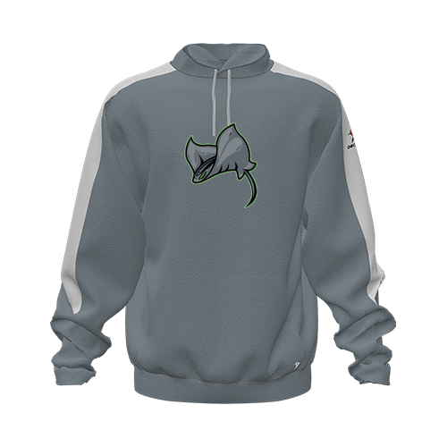 [CUS-DFW-HOOD-FLC-LSL-GRY-YXS-LOGO1] Hoodie (Youth XS, Gray, Logo 1)