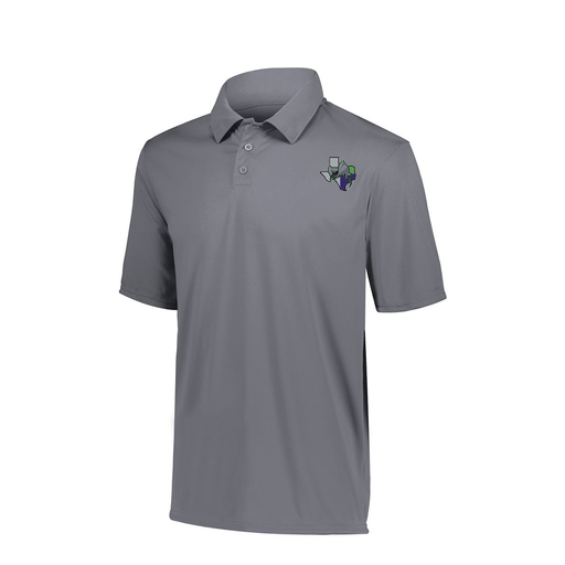 [5018.059.S-LOGO2] Youth Vital Polo (Youth S, Gray, Logo 2)