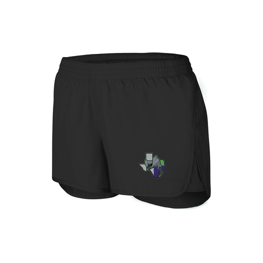 [2430.080.XS-LOGO2] Women's Performance Shorts (Female Adult XS, Black, Logo 2)