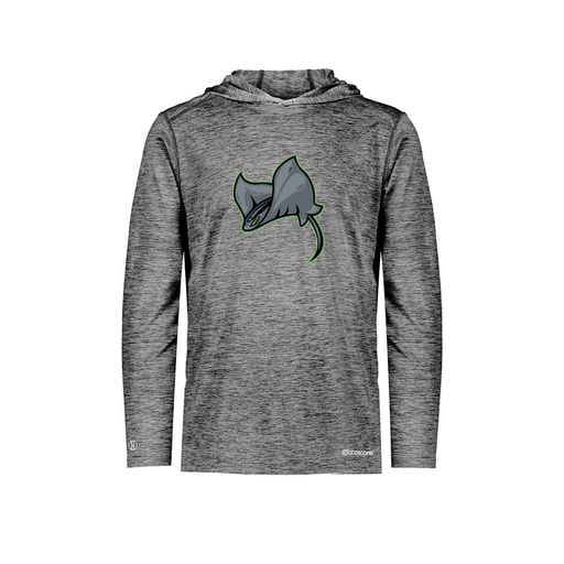 [FOLHCGBK-AS-LOGO1] Decker Men's Charge Hoodie (Adult S, Black, Logo 1)