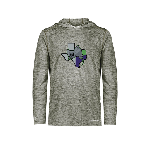 [FOLHCGGY-AS-LOGO2] Decker Men's Charge Hoodie (Adult S, Gray, Logo 2)