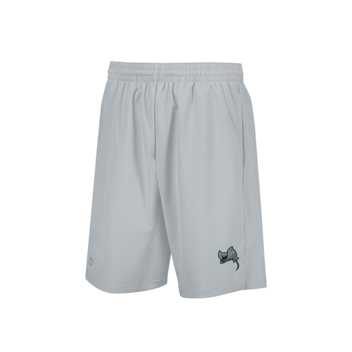 [229556.099.XS-LOGO1] Men's Weld Short (Adult XS, Silver, Logo 1)