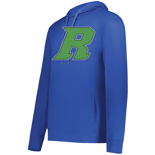 [222598.060.S-LOGO3] Men's Ventura Thin Knit Hoodie (Adult S, Royal, Logo 3)