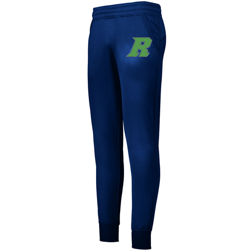 [5568.065.XS-LOGO3] Ladies Performance Jogger (Female Adult XS, Navy, Logo 3)